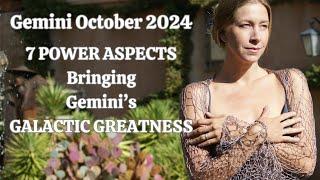 Gemini October 2024. 7 POWER ASPECTS Bringing Gemini’s Galactic Greatness! [Astrology Horoscope]