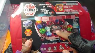 BAKUGAN BATTLE PLANET RED STORAGE CASE UNBOXING!