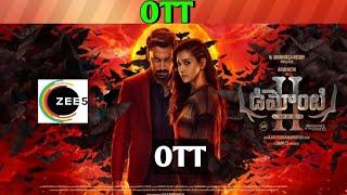 Demonty colony 2 OTT release date| Upcoming new release all OTT Telugu movies