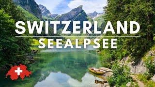 Popular Alpstein hike to Seealpsee lake