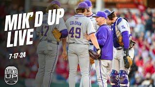 Mik'd Up W/ Mikie Mahtook & J Mitch | LSU Baseball Jay Johnson Live! LSU Baseball Rrecruiting Update