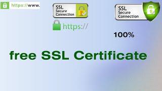 Free SSL Certificate - Install free SSL Certificate step by step