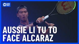 Aussie Li Tu To Face Superstar Carlos Alcaraz In US Open Debut | 10 News First