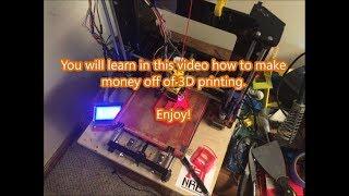 Making a 3D printer pay for itself