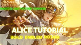 ALICE TUTORIAL BUILD EMBLEM ROTASI