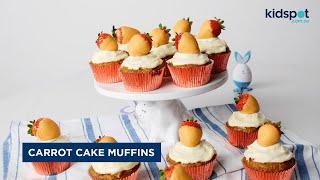 Carrot Cake Muffins | Easter Family Recipes | Kidspot