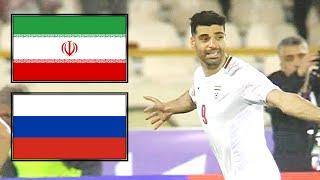 Iran vs Russia | All Goals & Highlights | International friendly match 23-3-2023