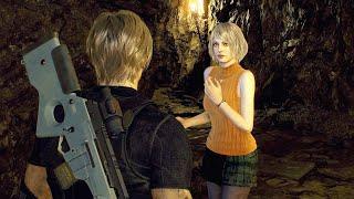 Ashley is jealous of Ada Wong and Leon's Relationship in Resident Evil 4 Remake