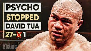 When A Psychopathic Boxer Challenged David Tua! It was a big fight.