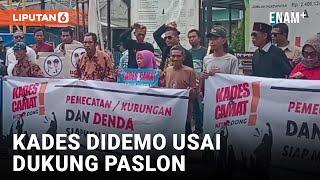 Tidak Netral Dukung Paslon, Kades di Banten Didemo Warga | Liputan6