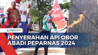 Pj Gubernur Jateng Nana Sudjana Pimpin Pengambilan Api Abadi Papernas 2024