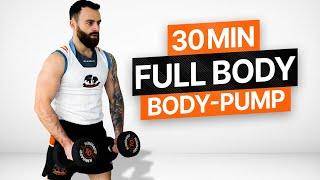 30-Minute At-Home Strength Training Workout | BODYPUMP