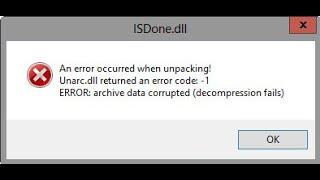 MEMPERBAIKI ERROR ISDone.dll -1-2-3 dll  SAAT PENGINSTALAN Windows 10/8 /7 [FIX]