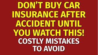 Car Insurance After Accident  How to Get the Best Rate