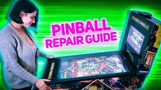 Legends Pinball troubleshoot repair service guide