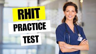 RHIT Practice Test ️ Registered Health Information Technician Exam Prep Review ️ Study Tips 2025