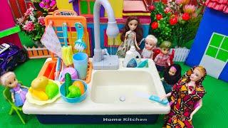 New dishwasher toy review/ஆயிஷாக்கு இனிமே செம்ம ஜாலி தான்/Barbie show tamil