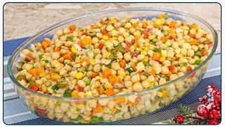 CHICKPEA SALAD PERFECT FOR THE NEW YEAR | Nandu Andrade