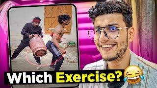 Ye Konsi Exercise Hai !?? Fitness Influencers Have Gone Crazy