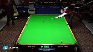 Robert Hall v Wayne Carey - Round Robin - Endeavour Life Care World Billiards Championship 2019