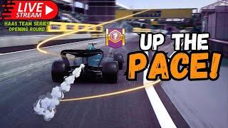 WE UP THE PACE !! | Haas Team Series Event Opening Round | F1 Clash 24 LIVE