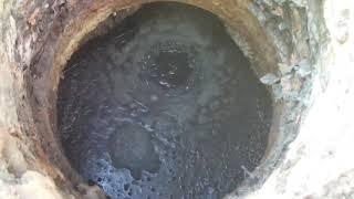 i Бросаем Карбид в Старую Выгребную Яму Вносим Карбид в Септик Carbide to Old Septic tank 20200830