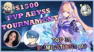 [4.2] Genshin PvP Abyss Tournament Top 32 PT.1