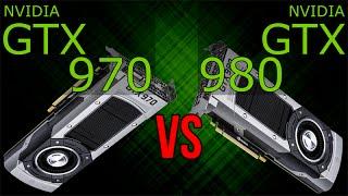 NVIDIA GTX 970 vs GTX 980