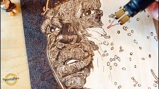 Pyrography Art  |  Burn and Chat  |  Wood Burning Art