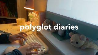 polyglot diaries ep.6  summer literature course, language studies