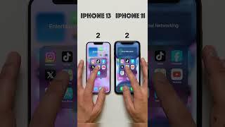 iPhone 11 vs iPhone 13 iOS 17 Speed Test! YouTube #shorts