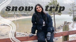 South Lake Tahoe, CA // Snow Trip Vlog