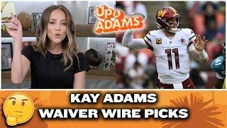 Kay Adams Fantasy Football Week 2 Waiver Wire Picks | Up And Adams