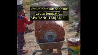 VIRAL PETASAN SEBESAR DRUM TEMPAT OLI terbesar 2022