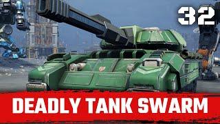 Tank Swarm Detected! - Mechwarrior 5: Mercenaries Modded | YAML + Solaris Showdown 32