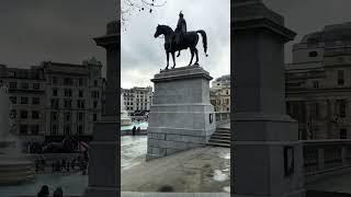 Trafalgar Square in London #travel #england #unitedkingdom #london #londonvideo