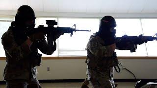 134th Security Forces Squadron Train with Firefighters in Active Threat Response Exercise