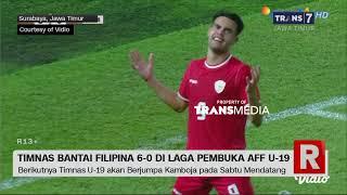 Timnas U-19 Menang Telak Dan Penerapan Teknologi GPS Di Liga 1