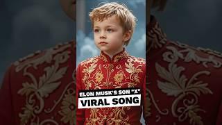 Elon Musk's Son 'Little X " Sings a VIRAL Gospel Song! #shorts  #elonmusk #elonmuskson