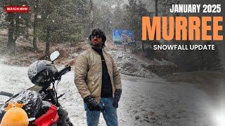 MURREE SNOWFALL Update 2025 | Murree Mall Road | Snowfall in Murree