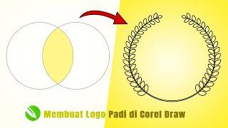 Cara Mudah Membuat Logo Padi di Corel Draw