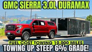 GMC Sierra 3.0L Duramax (LM2) Towing Heavy Up 6% Grade + MPG: Does It Out Tow The Ford PowerBoost?