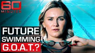 The woman who famously beat swimming GOAT Katie Ledecky is ready for more | 60 Minutes Australia