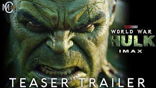 Marvel Studios' HULK World war - Fast Trailer 4k HD | MCU & IMAX