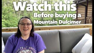 Watch This Before You Buy A Mountain Dulcimer #dulcimer