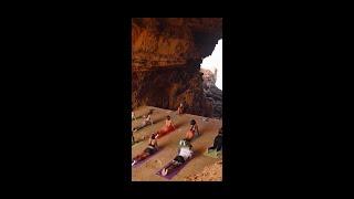 Ibiza Cave Yoga // JD Sports x Ibiza Rocks