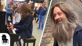 When a pro pianist goes undercover as a homeless man...