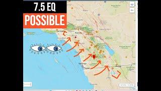 Todays 5.2 Earthquake struck the Elsinore fault zone, Capable of 7.5 Earthquake. Monday 4/14/2025