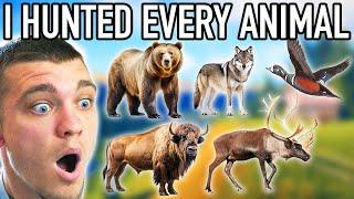 I Hunted Every Animal on Yukon valley!