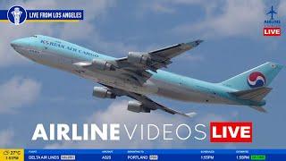 LIVE Los Angeles (LAX) Airport Plane Spotting | LIVE Plane Spotting